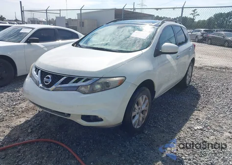 2011 Nissan Murano Sl из США, поврежденный, VIN JN8AZ1MU1BW060709
